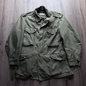 Vintage Vietnam War M-1951 OG 107 Field Jacket Coat regular medium 50’s